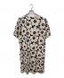 marimekko (マリメッコ) Johanas Unikko/総柄ワンピース ネイビー×ベージュ サイズ:L：10000円