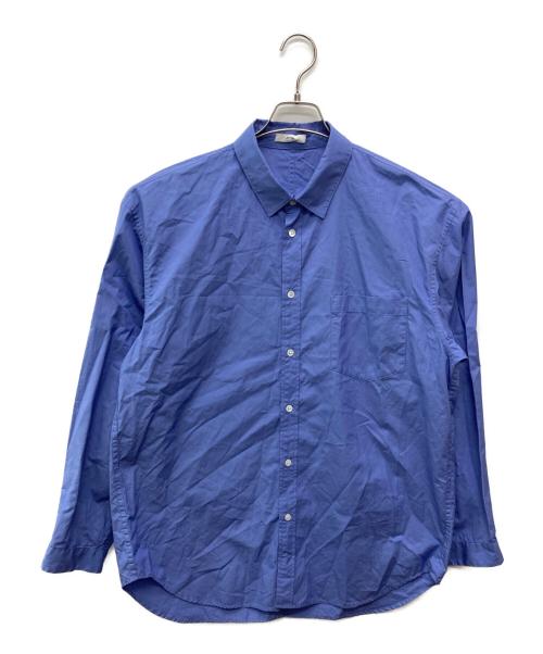 ATON（エイトン）ATON (エイトン) Suvin Broad Washed Shir ブルー サイズ:04の古着・服飾アイテム