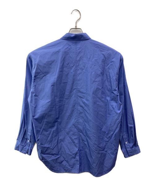ATON（エイトン）ATON (エイトン) Suvin Broad Washed Shir ブルー サイズ:04の古着・服飾アイテム