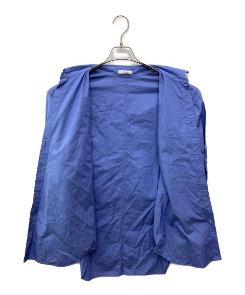 ATON（エイトン）ATON (エイトン) Suvin Broad Washed Shir ブルー サイズ:04の古着・服飾アイテム