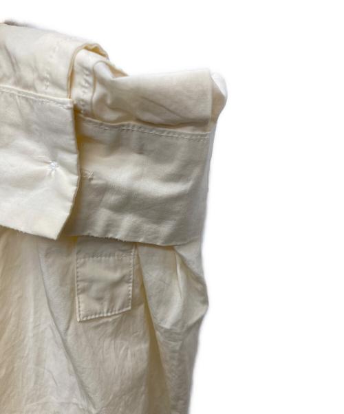 ATON（エイトン）ATON (エイトン) SHRINK COTTON LAWN WIDE SHIRT/BLAGGW0602 ベージュ サイズ:02の古着・服飾アイテム
