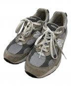 NEW BALANCEニューバランス）の古着「Made In US 992/ローカットスニーカー/M992GR」｜グレー