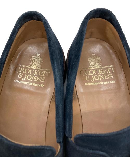 Crockett & Jones（クロケット＆ジョーンズ）Crockett & Jones (クロケット＆ジョーンズ) FALMOUTH スウェードシューズ/20349 ネイビー サイズ:7 1/2の古着・服飾アイテム