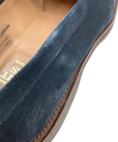 Crockett & Jones（クロケット＆ジョーンズ）Crockett & Jones (クロケット＆ジョーンズ) FALMOUTH スウェードシューズ/20349 ネイビー サイズ:7 1/2の古着・服飾アイテム