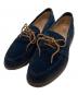 Crockett & Jones（クロケット＆ジョーンズ）の古着「FALMOUTH スウェードシューズ/20349」｜ネイビー