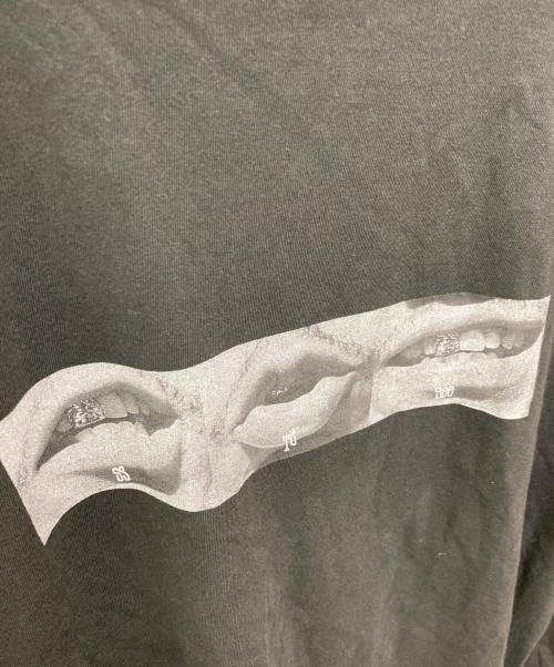 stussy（ステューシー）stussy (ステューシー) PHONETIC PIGMENT DYED LS TEE ブラック サイズ:Lの古着・服飾アイテム