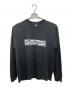 stussy（ステューシー）の古着「PHONETIC PIGMENT DYED LS TEE」｜ブラック
