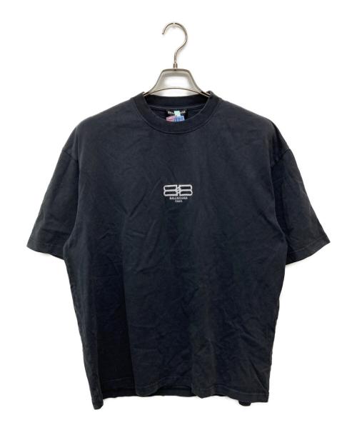 BALENCIAGA（バレンシアガ）BALENCIAGA (バレンシアガ) BB Logo T-shirt/612966 TMVG7 グレー サイズ:Ｓの古着・服飾アイテム