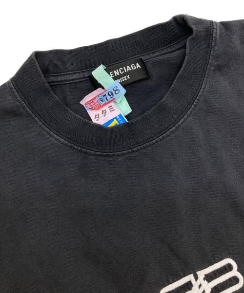 BALENCIAGA（バレンシアガ）BALENCIAGA (バレンシアガ) BB Logo T-shirt/612966 TMVG7 グレー サイズ:Ｓの古着・服飾アイテム