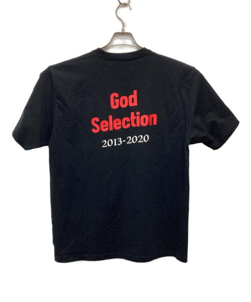 GOD SELECTION XXX（ゴッド セレクション トリプルエックス）GOD SELECTION XXX (ゴッド セレクション トリプルエックス) プリントTシャツ ブラック サイズ:Ｌｌの古着・服飾アイテム