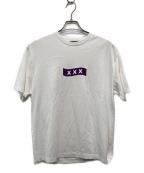 GOD SELECTION XXXゴッド セレクション トリプルエックス）の古着「プリントTシャツ」｜ホワイト