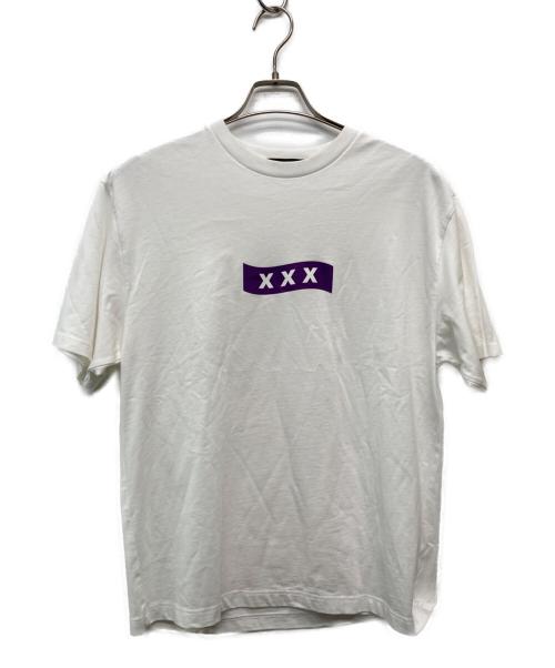 GOD SELECTION XXX（ゴッド セレクション トリプルエックス）GOD SELECTION XXX (ゴッド セレクション トリプルエックス) プリントTシャツ ホワイト サイズ:Ｍの古着・服飾アイテム