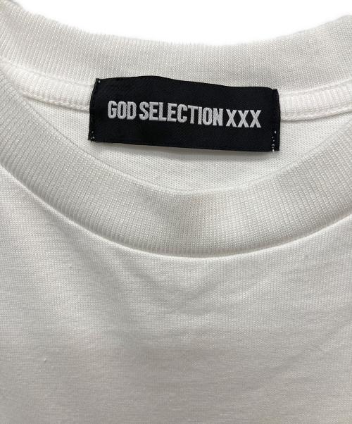 GOD SELECTION XXX（ゴッド セレクション トリプルエックス）GOD SELECTION XXX (ゴッド セレクション トリプルエックス) プリントTシャツ ホワイト サイズ:Ｍの古着・服飾アイテム