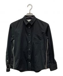 sacai（サカイ）の古着「サイドジップシャツ/18-03619」｜ブラック