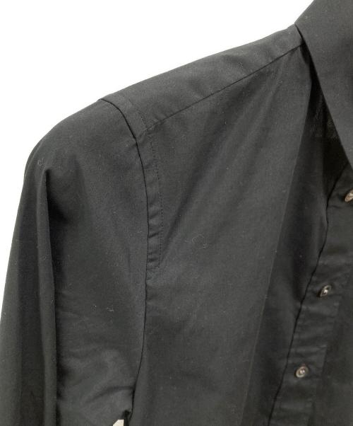 sacai（サカイ）sacai (サカイ) サイドジップシャツ/18-03619 ブラック サイズ:1の古着・服飾アイテム