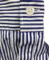 中古・古着 PLAY COMME des GARCONS (プレイコムデギャルソン) Stripe Shirt With Black Emblem/AX-B018 スカイブルー サイズ:Ｓ：15000円