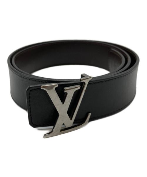 LOUIS VUITTON（ルイ ヴィトン）LOUIS VUITTON (ルイ ヴィトン) サンチュール LVイニシャル ベルト/M9887 ブラック サイズ:90/36の古着・服飾アイテム
