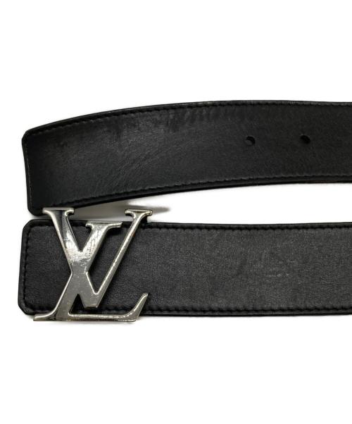 LOUIS VUITTON（ルイ ヴィトン）LOUIS VUITTON (ルイ ヴィトン) サンチュール LVイニシャル ベルト/M9887 ブラック サイズ:90/36の古着・服飾アイテム