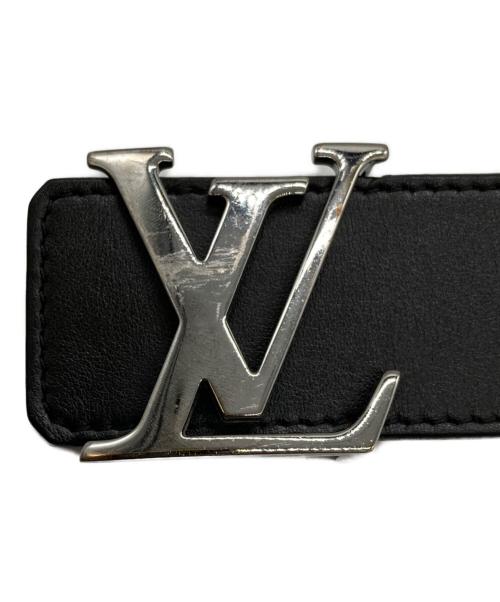 LOUIS VUITTON（ルイ ヴィトン）LOUIS VUITTON (ルイ ヴィトン) サンチュール LVイニシャル ベルト/M9887 ブラック サイズ:90/36の古着・服飾アイテム