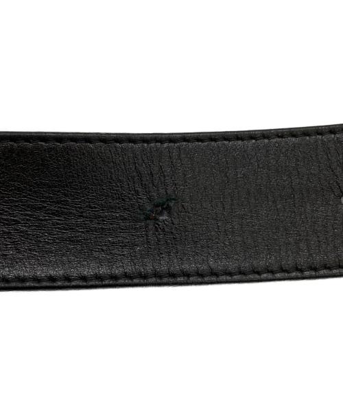 LOUIS VUITTON（ルイ ヴィトン）LOUIS VUITTON (ルイ ヴィトン) サンチュール LVイニシャル ベルト/M9887 ブラック サイズ:90/36の古着・服飾アイテム