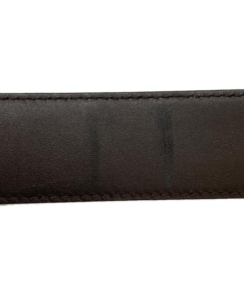 LOUIS VUITTON（ルイ ヴィトン）LOUIS VUITTON (ルイ ヴィトン) サンチュール LVイニシャル ベルト/M9887 ブラック サイズ:90/36の古着・服飾アイテム