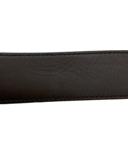 LOUIS VUITTON（ルイ ヴィトン）LOUIS VUITTON (ルイ ヴィトン) サンチュール LVイニシャル ベルト/M9887 ブラック サイズ:90/36の古着・服飾アイテム