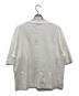 MINEDENIM (マインデニム) Smooth Mockneck Half Sleeve T-SH ホワイト サイズ:L：6000円