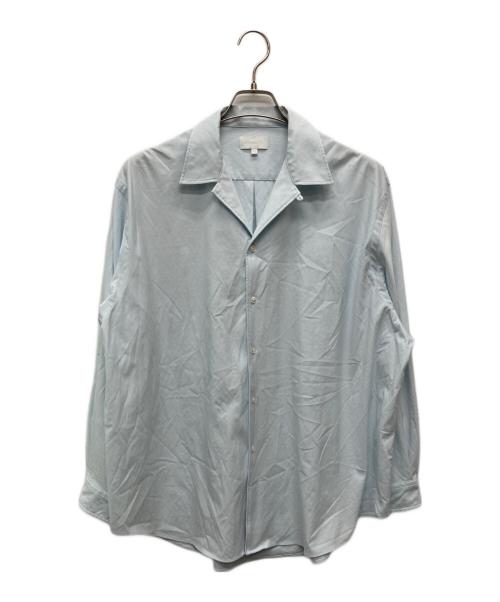 KANEMASA PHIL.（カネマサフィル）KANEMASA PHIL. (カネマサフィル) 46G Artisan L/S シャツ/KM24S-029 ブルー サイズ:Ｍの古着・服飾アイテム