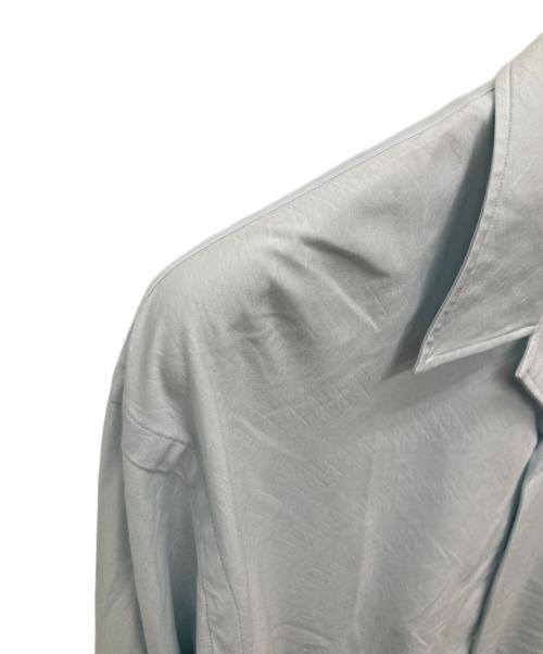 KANEMASA PHIL.（カネマサフィル）KANEMASA PHIL. (カネマサフィル) 46G Artisan L/S シャツ/KM24S-029 ブルー サイズ:Ｍの古着・服飾アイテム
