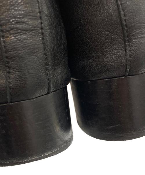 Maison Margiela（メゾンマルジェラ）Maison Margiela (メゾンマルジェラ) Tabi レザーパンプス/S58WZ0128 ブラック サイズ:38の古着・服飾アイテム