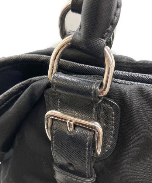 PRADA（プラダ）PRADA (プラダ) 2WAYバッグ ブラックの古着・服飾アイテム