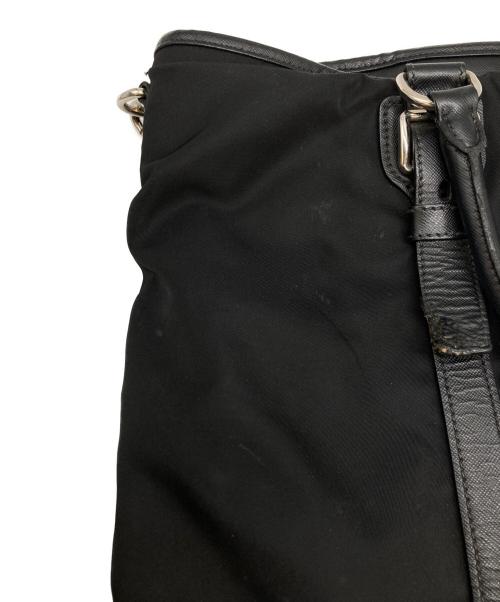 PRADA（プラダ）PRADA (プラダ) 2WAYバッグ ブラックの古着・服飾アイテム