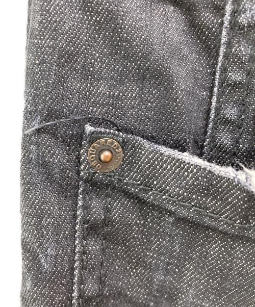 DSQUARED2（ディースクエアード）DSQUARED2 (ディースクエアード) Tidy Biker/ダメージ加工デニムパンツ ブラック サイズ:Lの古着・服飾アイテム