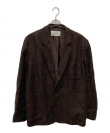 TODAYFUL（トゥデイフル）の古着「Boyfriend Linen Jacket/12510103」｜ブラウン