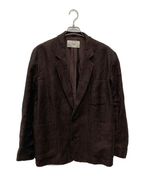 TODAYFUL（トゥデイフル）TODAYFUL (トゥデイフル) Boyfriend Linen Jacket/12510103 ブラウン サイズ:38の古着・服飾アイテム