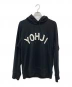 Y-3ワイスリー）の古着「M Y LTR HDY PARKER YOHJI LETTERS HOODIE」｜ブラック