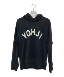 Y-3（ワイスリー）の古着「M Y LTR HDY PARKER YOHJI LETTERS HOODIE」｜ブラック