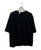 N.HOOLYWOODエヌ ハリウッド）の古着「CREW NECK HALF SLEEVE」｜ブラック