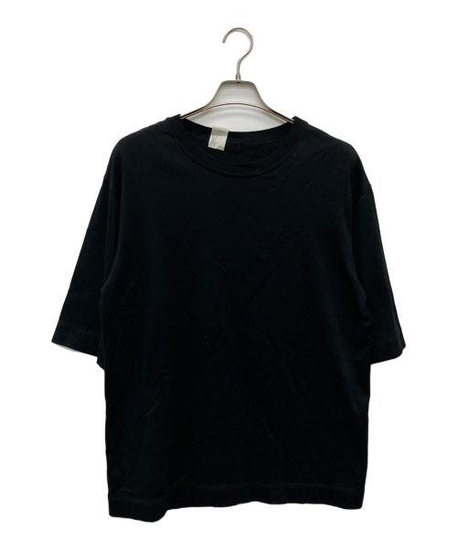 N.HOOLYWOOD（エヌ ハリウッド）N.HOOLYWOOD (エヌ ハリウッド) CREW NECK HALF SLEEVE ブラック サイズ:40の古着・服飾アイテム