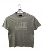 FOG ESSENTIALS×NBAフィアオブゴッド エッセンシャル×エヌビーエー）の古着「LOSANGELS LAKERS S/S TEE」｜ブラック