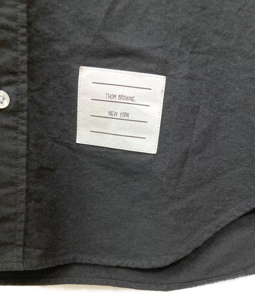 Thom Browne（トムブラウン）Thom Browne (トムブラウン) ボタンダウンシャツ ブラック サイズ:2Gの古着・服飾アイテム