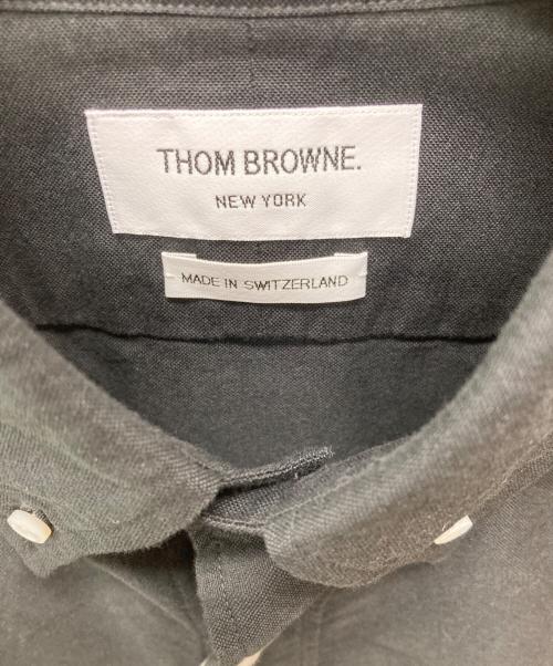 Thom Browne（トムブラウン）Thom Browne (トムブラウン) ボタンダウンシャツ ブラック サイズ:2Gの古着・服飾アイテム