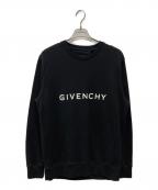 GIVENCHYジバンシィ）の古着「SLIM FIT スウェットトレーナー/BMJ0HA3YAC」｜ブラック