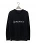 GIVENCHY（ジバンシィ）の古着「SLIM FIT スウェットトレーナー/BMJ0HA3YAC」｜ブラック
