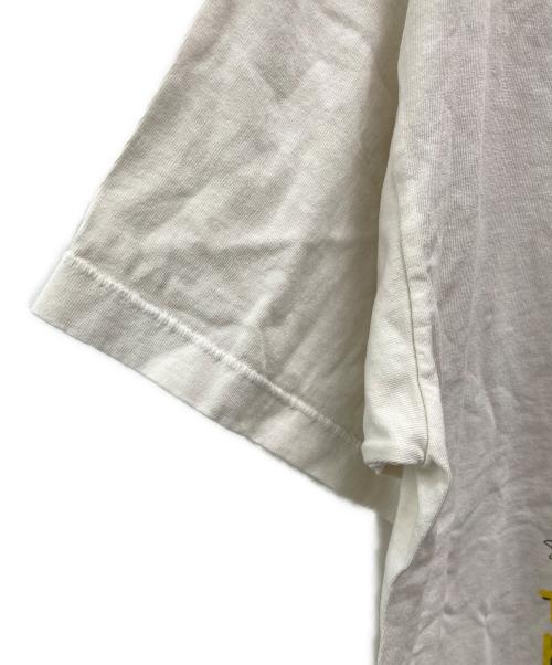 SAINT MICHAEL（セントマイケル）SAINT MICHAEL (セントマイケル) DT SS TEE/HLY&VIRTS/WHITE/SM-A23-0000-C22 アイボリー サイズ:Ｌ 未使用品の古着・服飾アイテム
