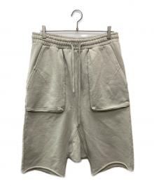 entire studios（エンタイアスタジオ）の古着「HEAVY DROP SHORTS」｜グレー