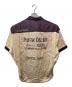 Maison MIHARA YASUHIRO (メゾン ミハラ ヤスヒロ) Bowling S/S Shirt ベージュ×パープル サイズ:48：20000円