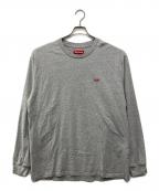 SUPREMEシュプリーム）の古着「Small Box L/S Tee」｜グレー