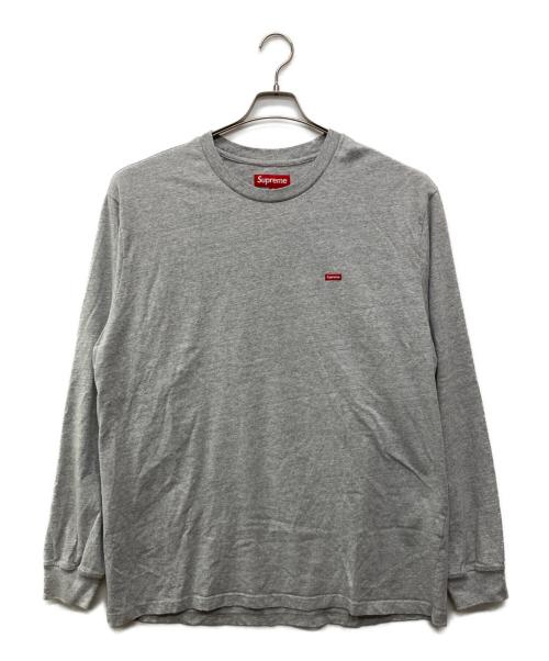 SUPREME（シュプリーム）Supreme (シュプリーム) Small Box L/S Tee グレー サイズ:XLの古着・服飾アイテム
