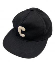CELINE（セリーヌ）の古着「イニシャル キャップ/2AUU6641M」｜ブラック